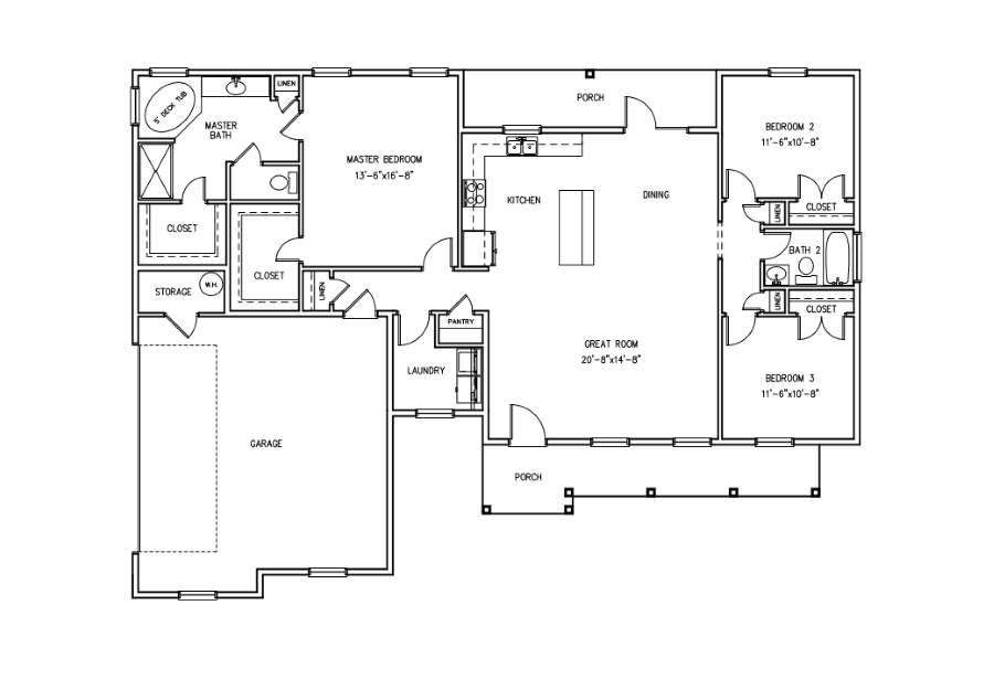 Avalon Floor Plan The Avalon Floorplan