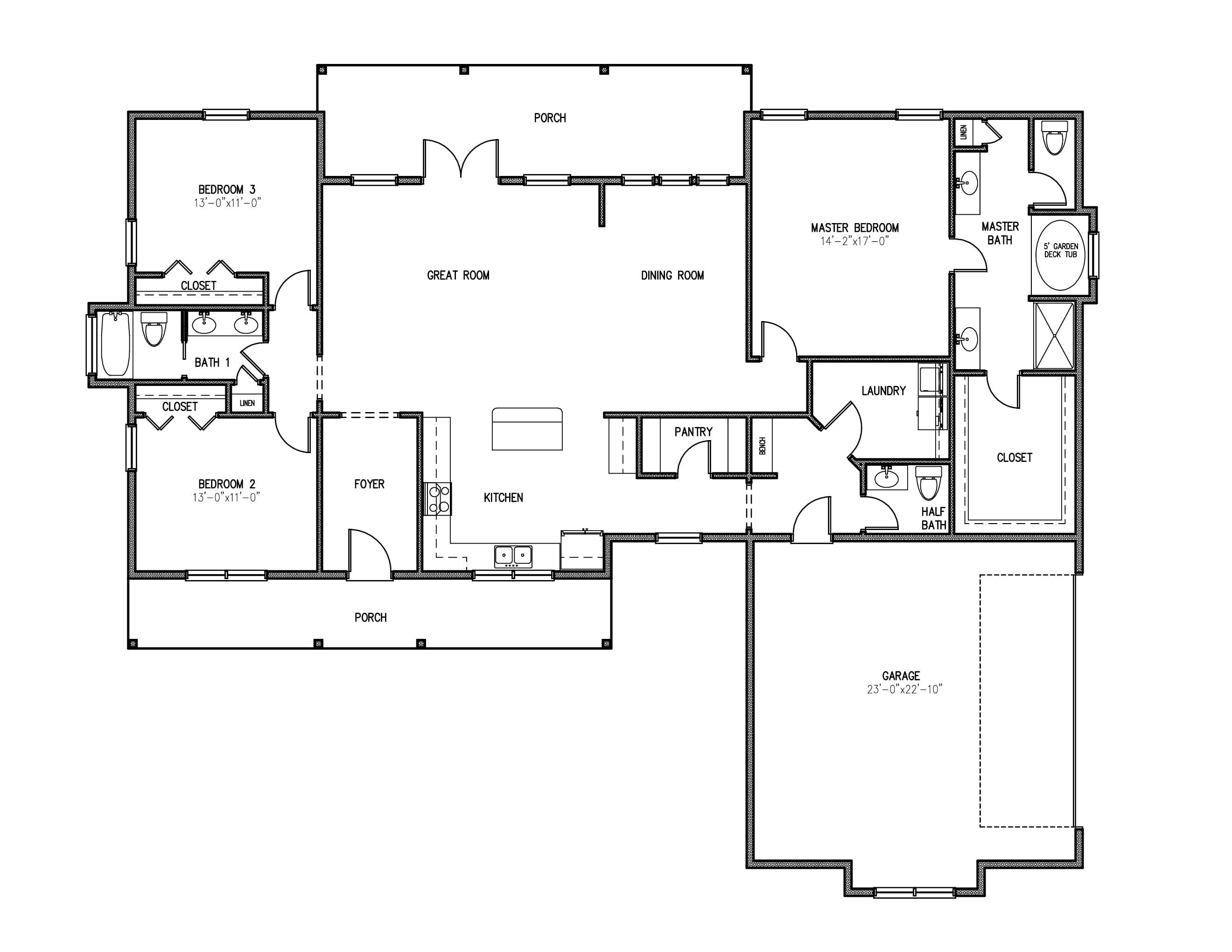 Cheyenne Floor Plan The Cheyenne Floorplan