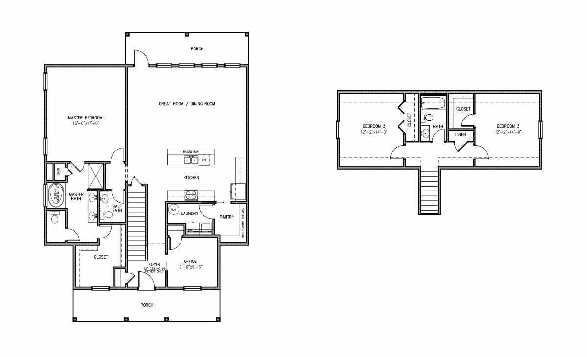 Driftwood Floor Plan The Driftwood Floorplan