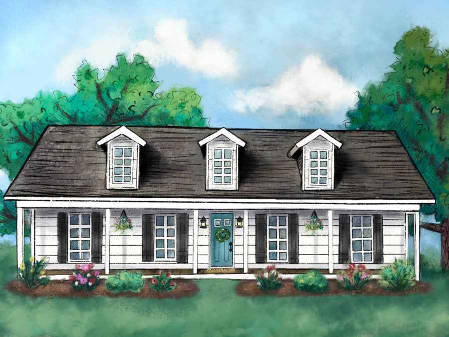 3 Bedroom Plans custom home builders