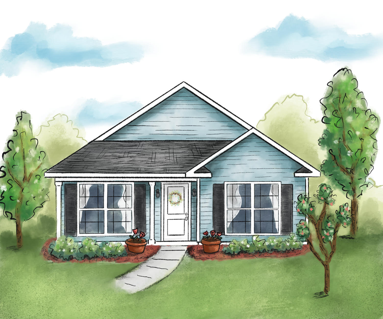 3 Bedroom Plans custom home builders