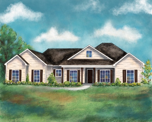 Monticello Rendering The Monticello Floorplan