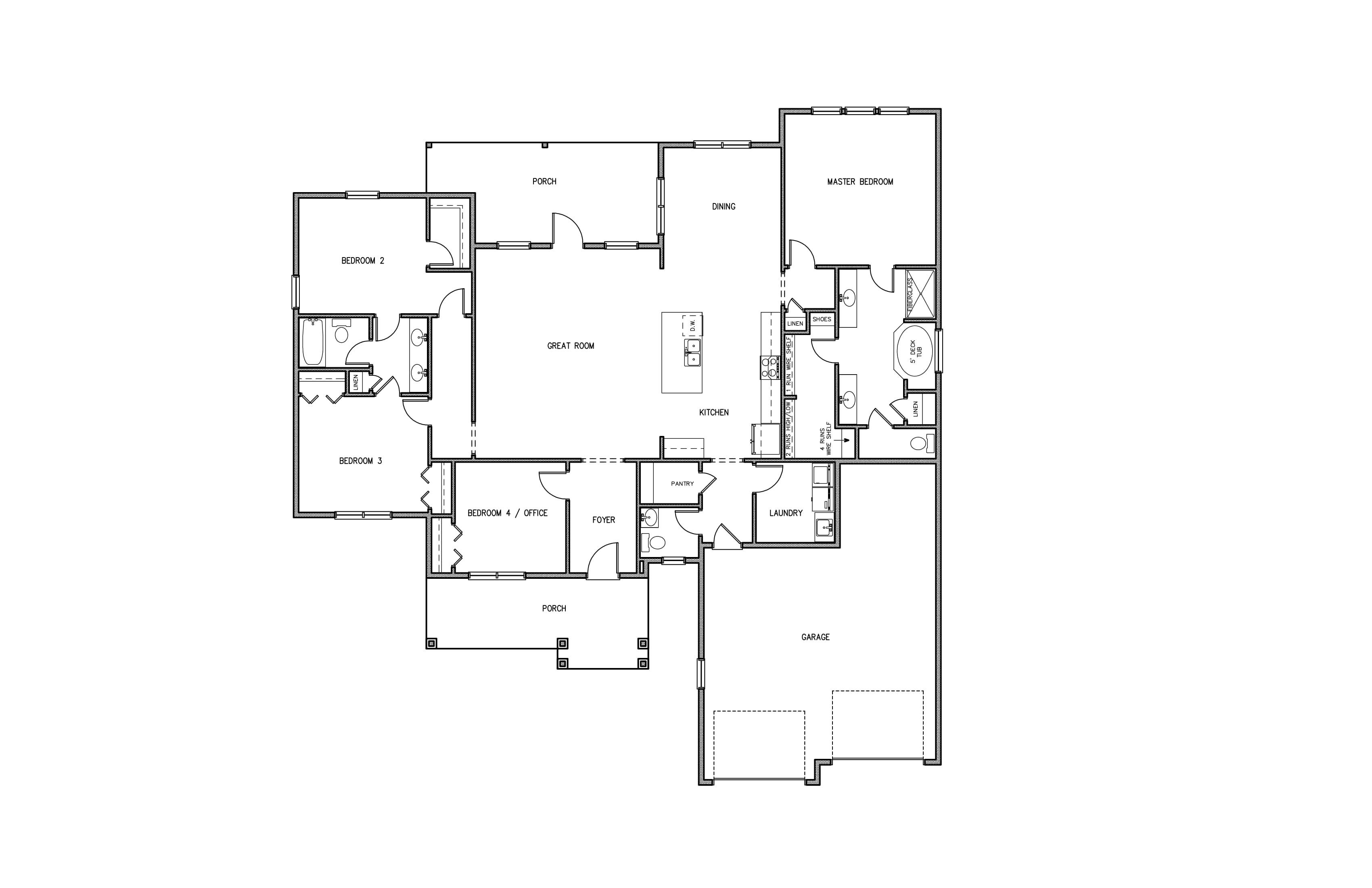 Savannah floor plan The Savannah Floorplan