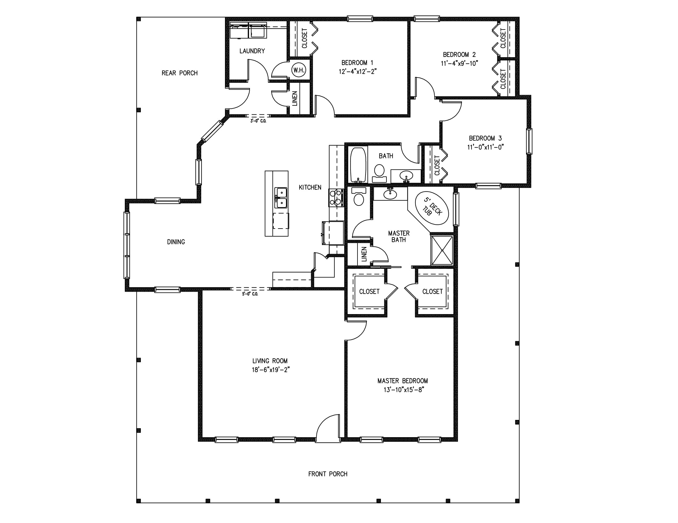 The Scarlett Floorplan - ChrisMill Homes Florida