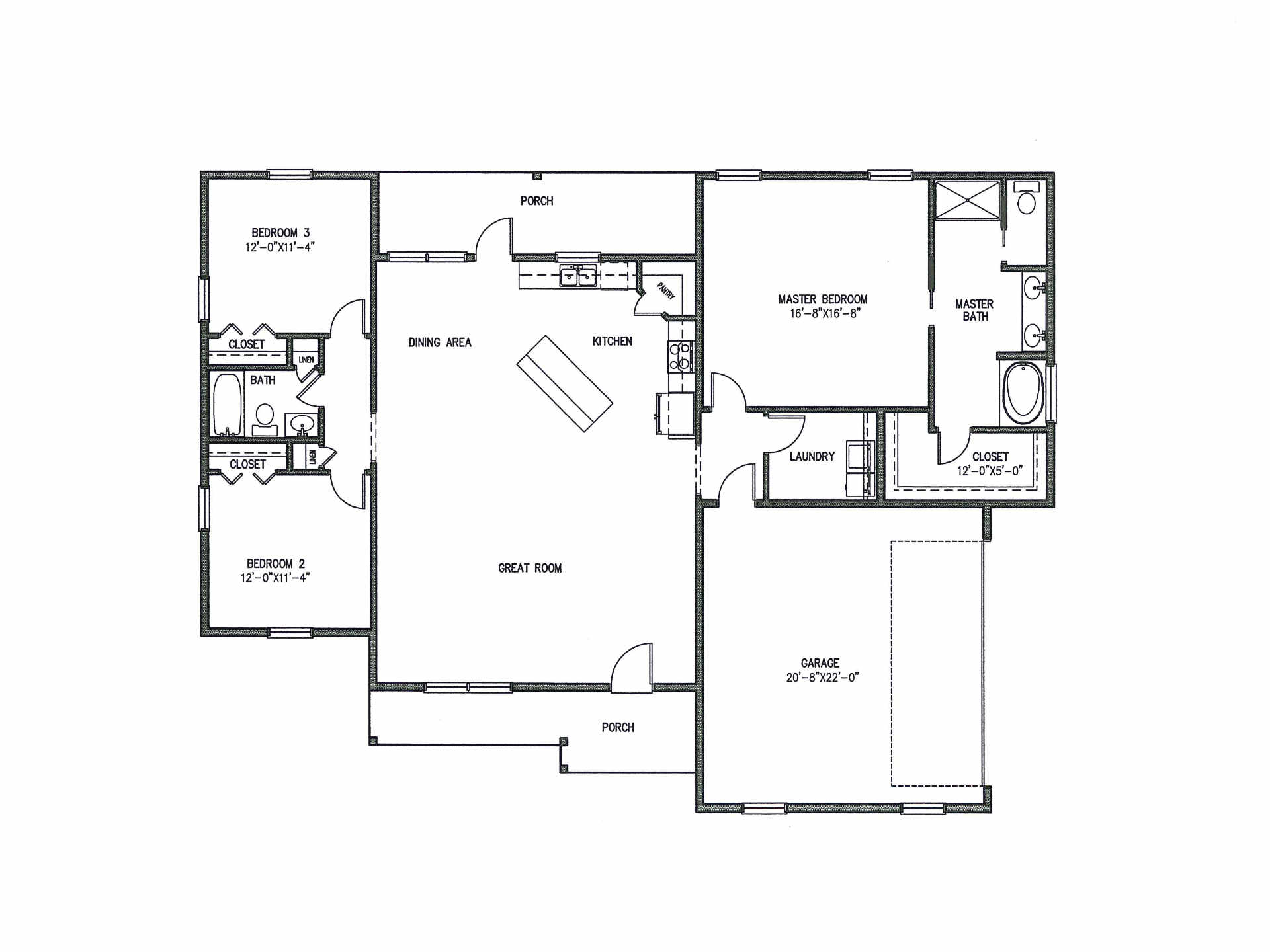 Southport Floor Plan The Southport Floorplan