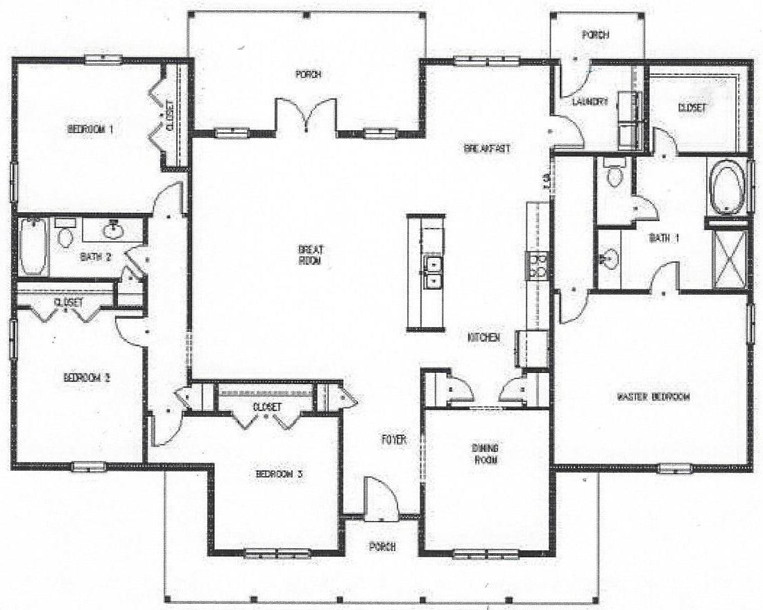 The Thompson floor plan The Thompson Floorplan