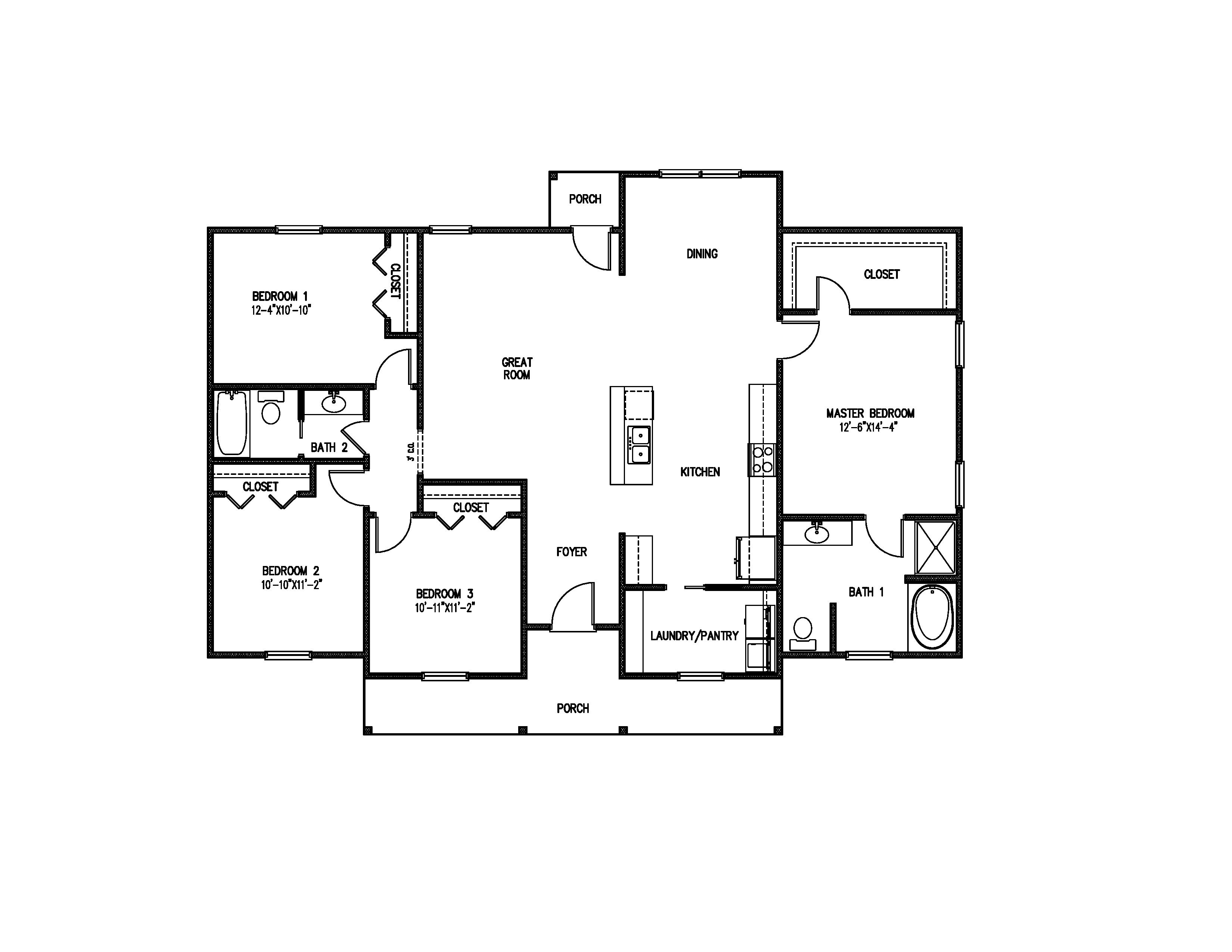 Williams 2 Floor Plan The Williams II Floorplan