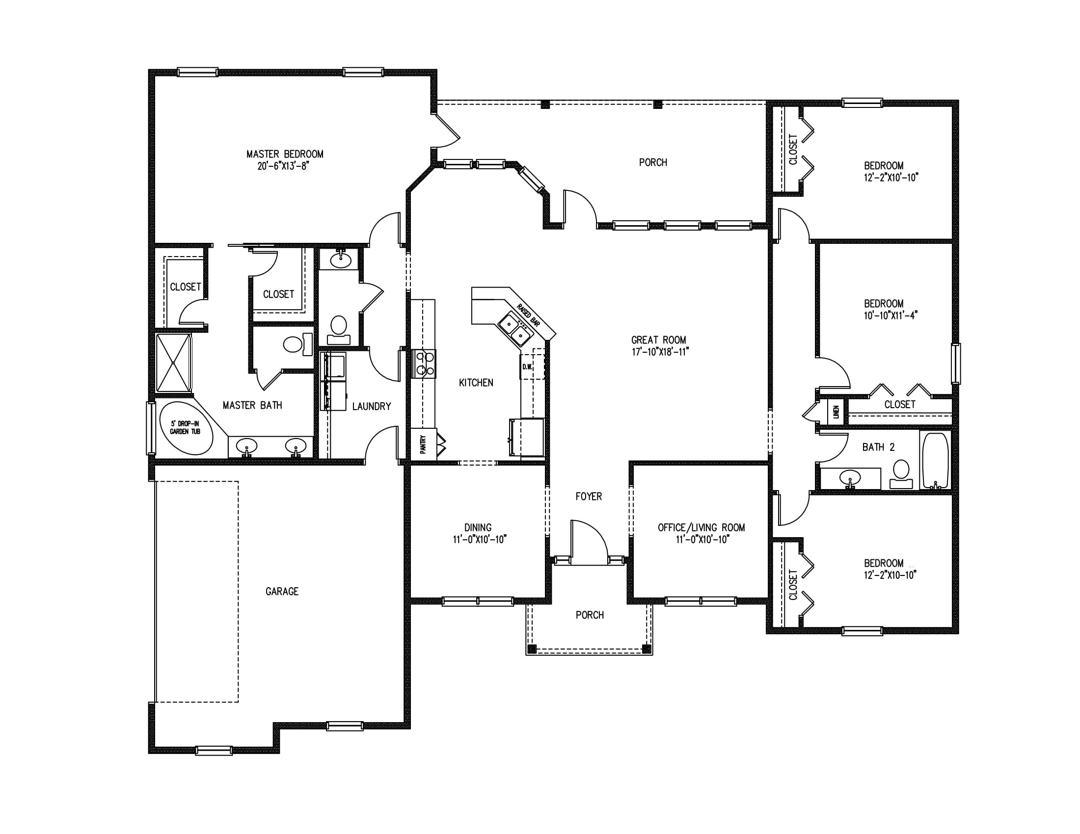 The Callaway Floorplan