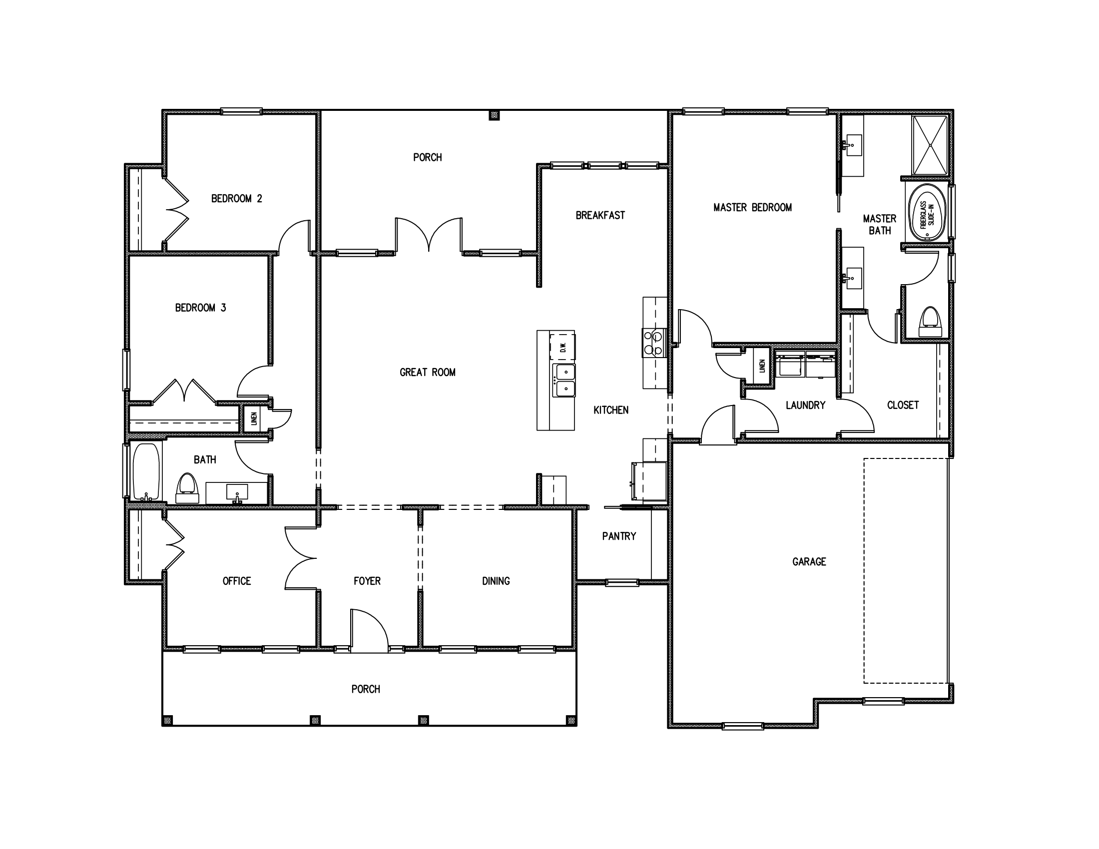 The Oakwood Floorplan