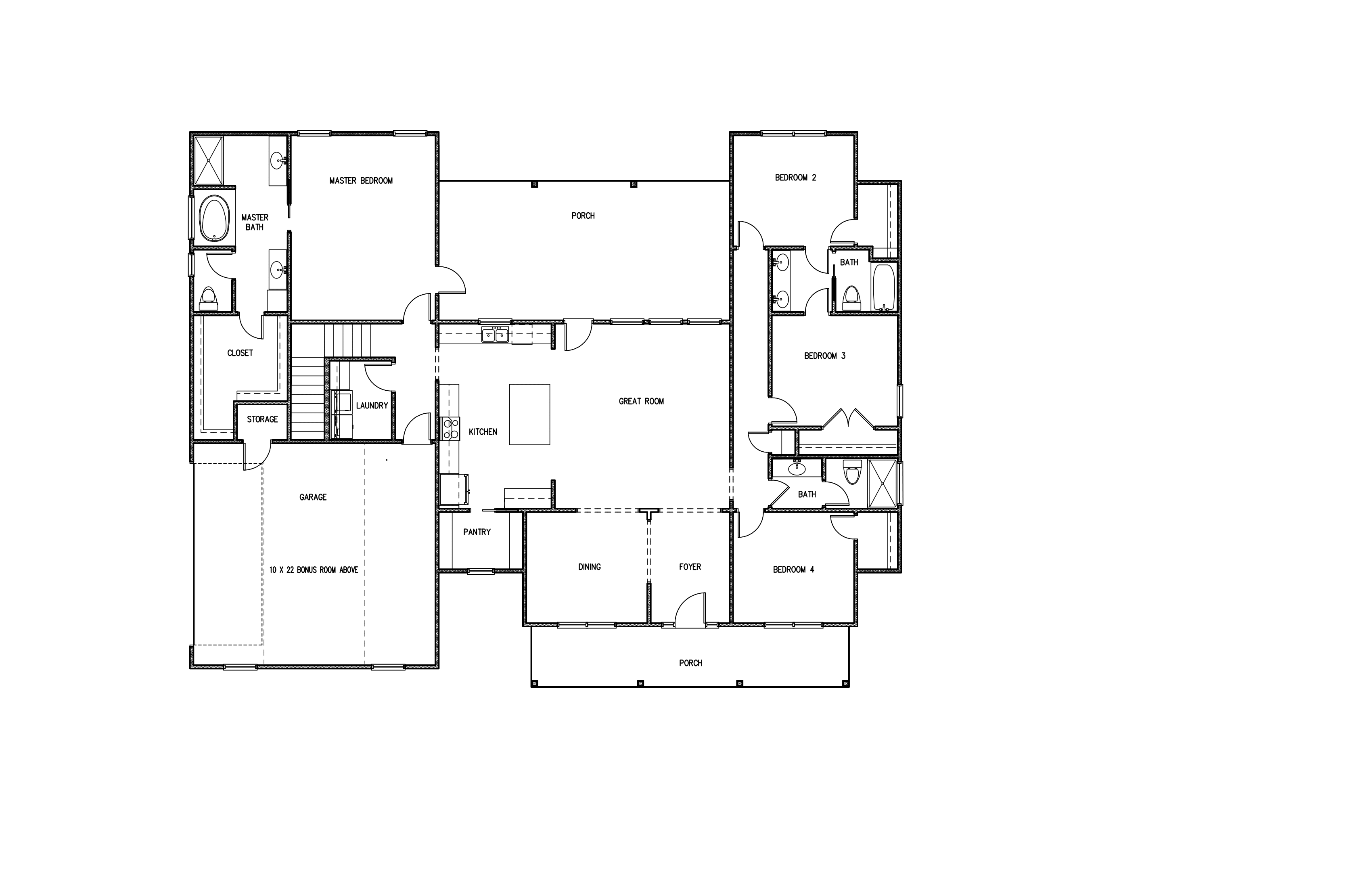 The Pebblewood Floorplan